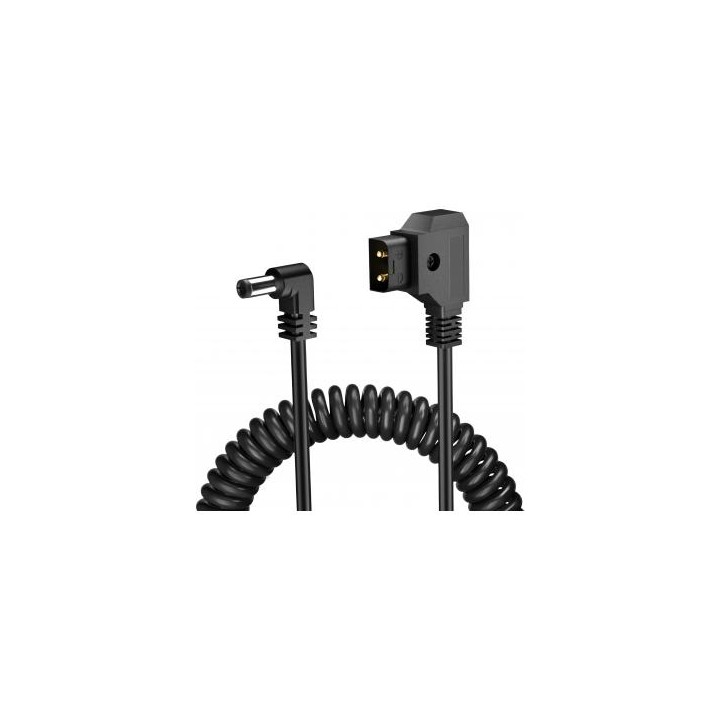 Kabel zasilający Newell D-Tap - DC 5,5 x 2,5 mm, 90 cm, spiralny