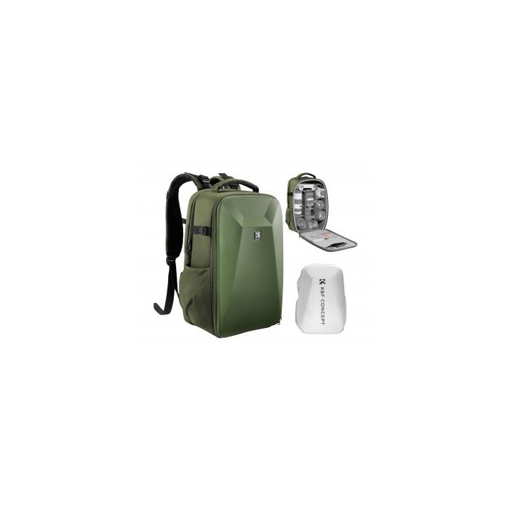 Plecak fotograficzny K&F Concept Nature Wander 22 l - zielony