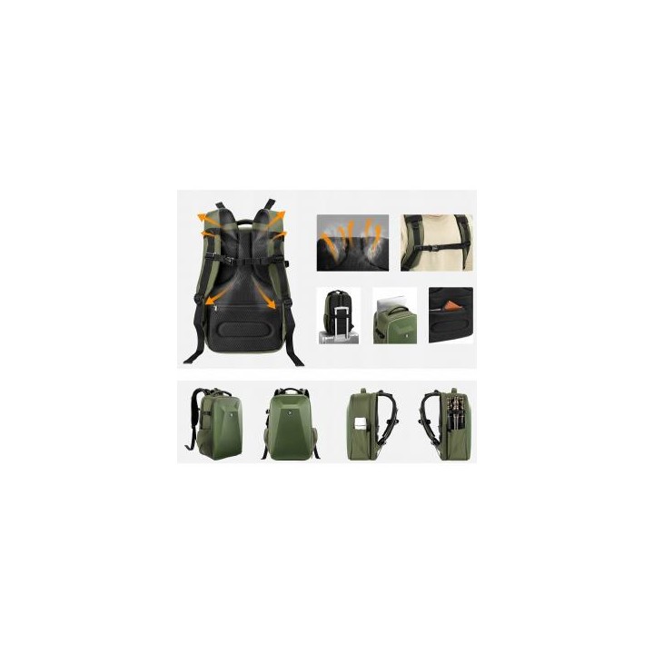 Plecak fotograficzny K&F Concept Nature Wander 22 l - zielony