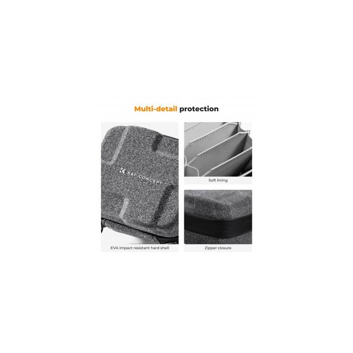 Pokrowiec na filtry K&F Concept Hard Shell Filter Case - 95 mm