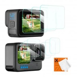 Zestaw osłon LCD K&F Concept do GoPro Hero 9 / 10 / 11 / 12