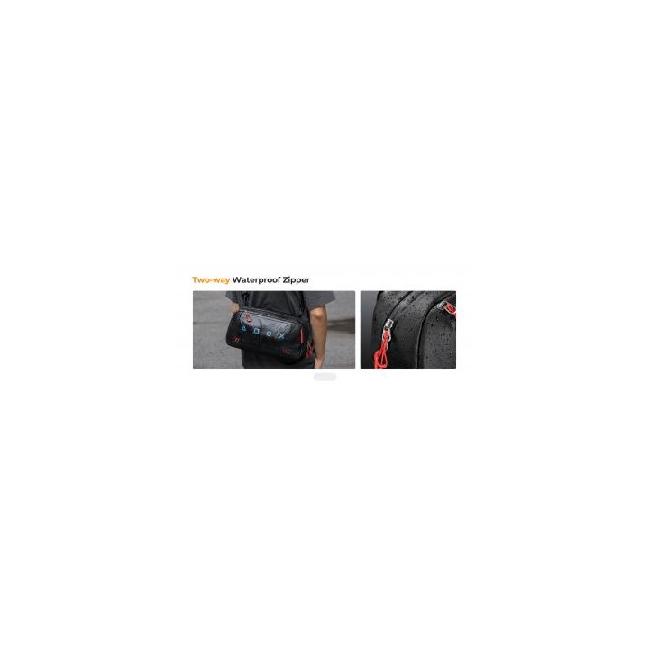 Torba na ramię K&F Concept Urban Wander 16 5 l - niebiesko-czarna