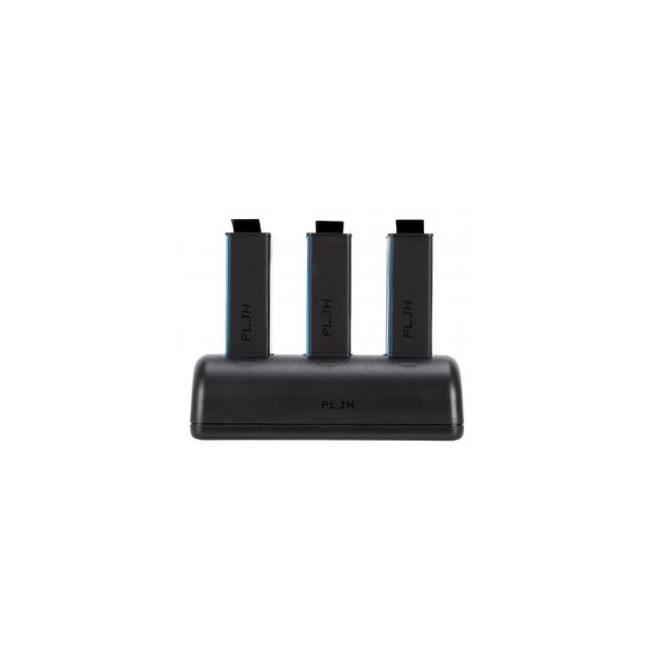 Zestaw Newell ładowarka trzykanałowa SDC-USB-C i trzy akumulatory BCX-204 do DJI Osmo Action