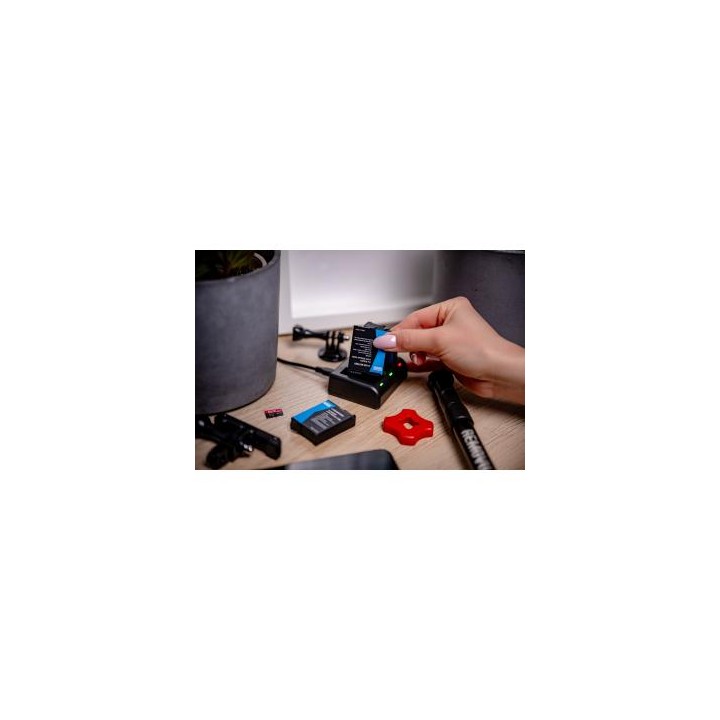 Zestaw Newell ładowarka trzykanałowa SDC-USB-C i trzy akumulatory BCX-204 do DJI Osmo Action