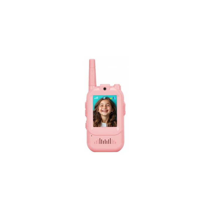 Krótkofalówka wideo Redleaf walkie-talkie WT2 - niebieska, różowa