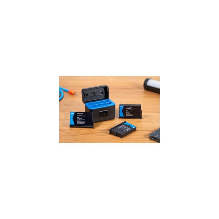 Ładowarka dwukanałowa Newell STD-USB do akumulatorów CINSBBMA do Insta360 X4