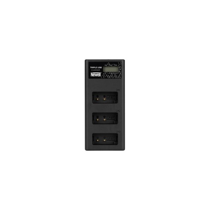 Ładowarka trzykanałowa Newell CD-USB-C do akumulatorów LP-E17 do Canon