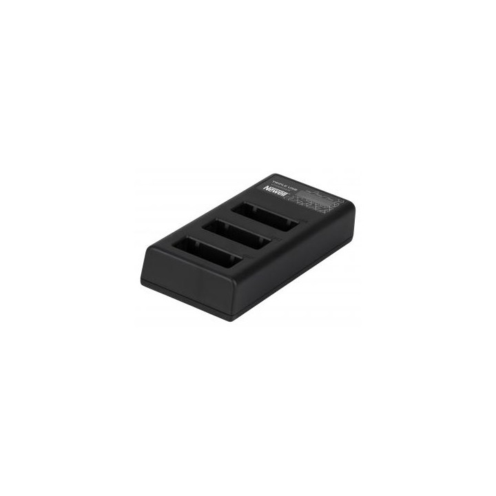 Ładowarka trzykanałowa Newell CD-USB-C do akumulatorów LP-E17 do Canon