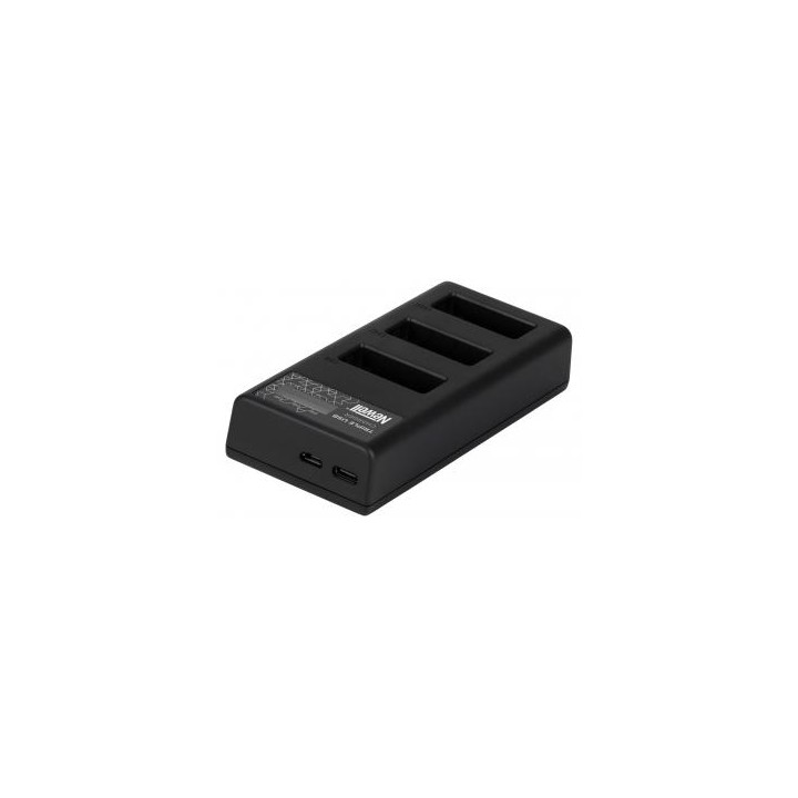 Ładowarka trzykanałowa Newell CD-USB-C do akumulatorów LP-E17 do Canon