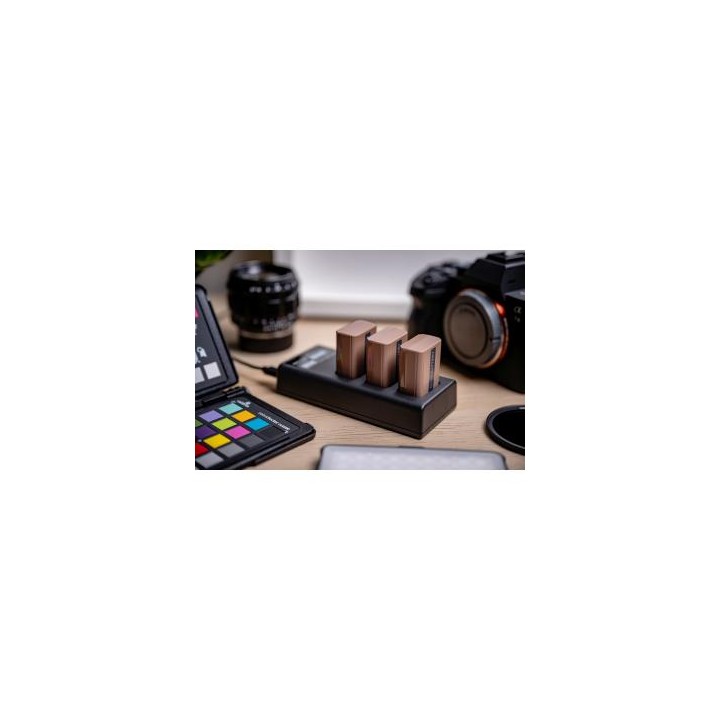 Ładowarka trzykanałowa Newell CD-USB-C do akumulatorów LP-E17 do Canon