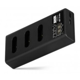 Ładowarka trzykanałowa Newell CD-USB-C do akumulatorów NP-BX1 do Sony