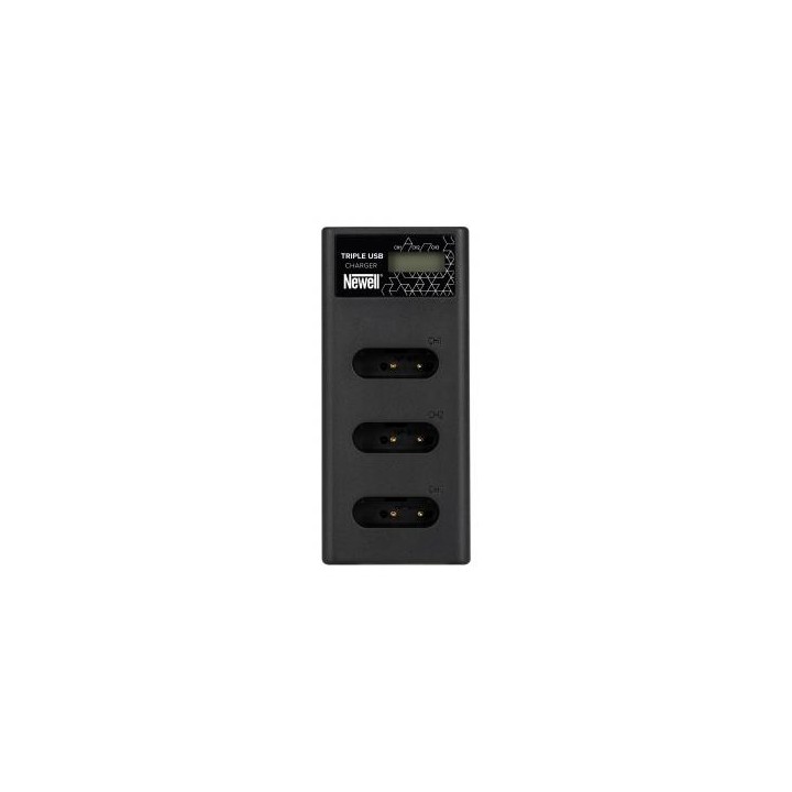 Ładowarka trzykanałowa Newell CD-USB-C do akumulatorów NP-BX1 do Sony