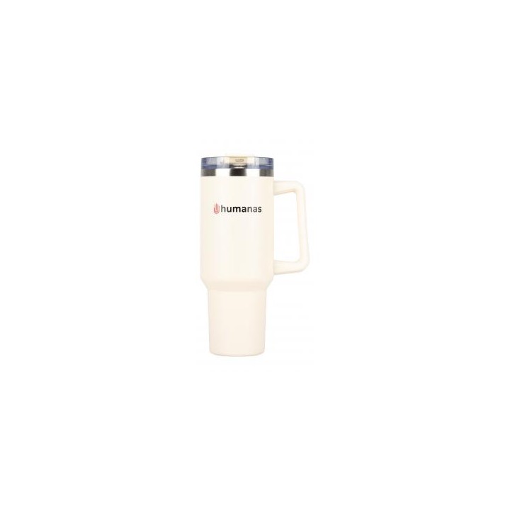 Kubek termiczny Humanas Viva 1200 ml - beżowy