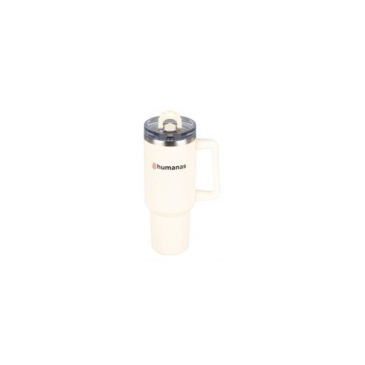 Kubek termiczny Humanas Viva 1200 ml - beżowy