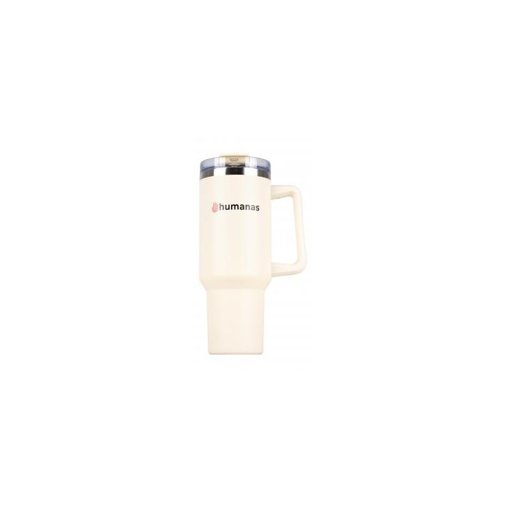 Kubek termiczny Humanas Viva 1200 ml - beżowy