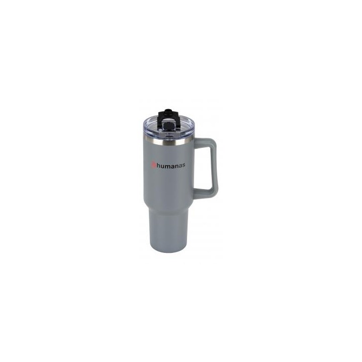 Kubek termiczny Humanas Viva 1200 ml - szary