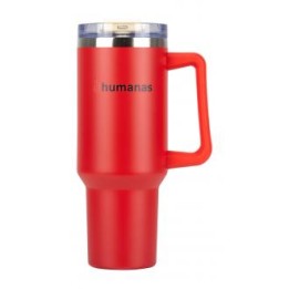 Kubek termiczny Humanas Viva 1200 ml - czerwony
