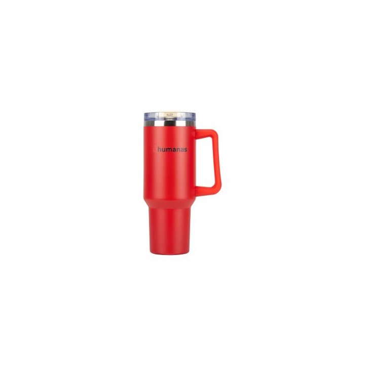 Kubek termiczny Humanas Viva 1200 ml - czerwony
