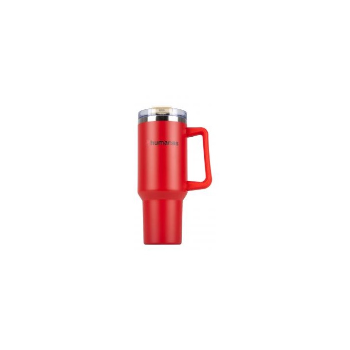 Kubek termiczny Humanas Viva 1200 ml - czerwony
