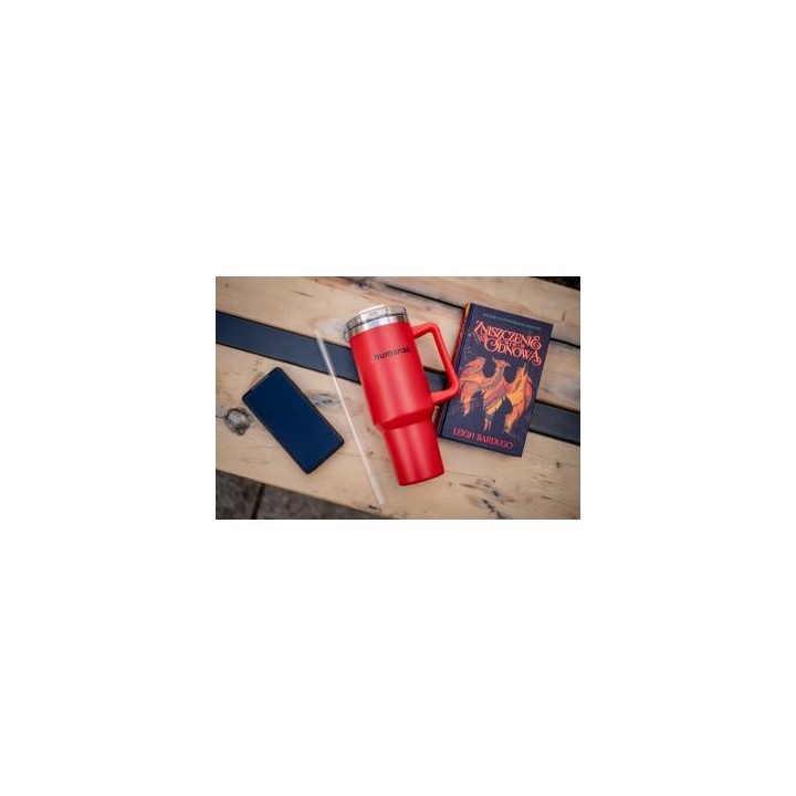 Kubek termiczny Humanas Viva 1200 ml - czerwony