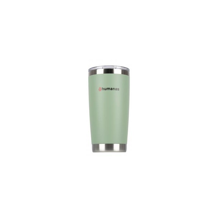 Kubek termiczny Humanas Fluo 600 ml - zielony