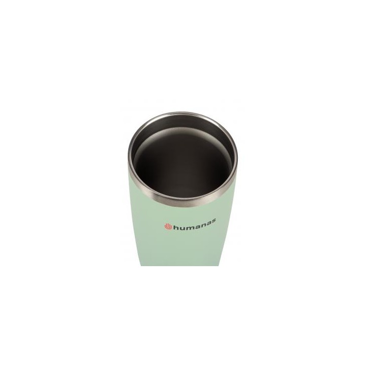 Kubek termiczny Humanas Fluo 600 ml - zielony