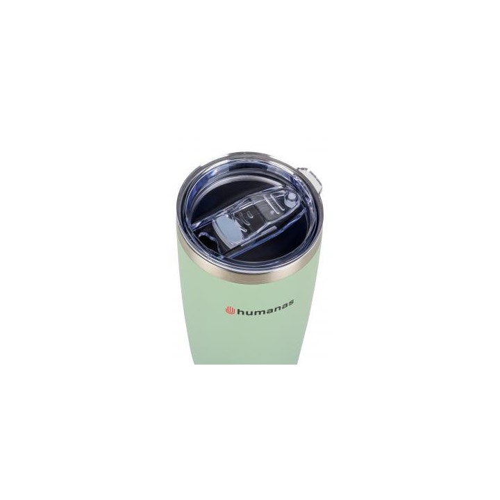 Kubek termiczny Humanas Fluo 600 ml - zielony