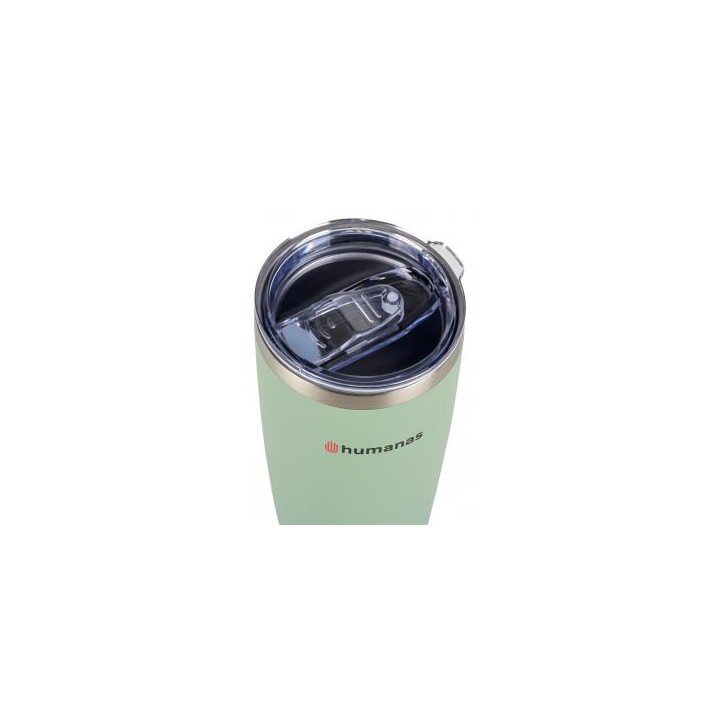 Kubek termiczny Humanas Fluo 600 ml - zielony