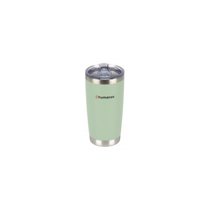 Kubek termiczny Humanas Fluo 600 ml - zielony