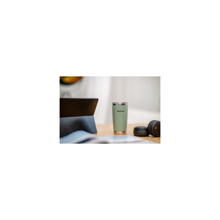 Kubek termiczny Humanas Fluo 600 ml - zielony