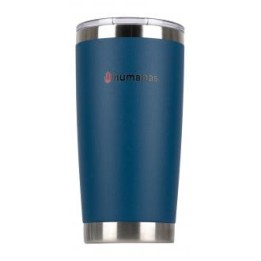 Kubek termiczny Humanas Fluo 600 ml - niebieski