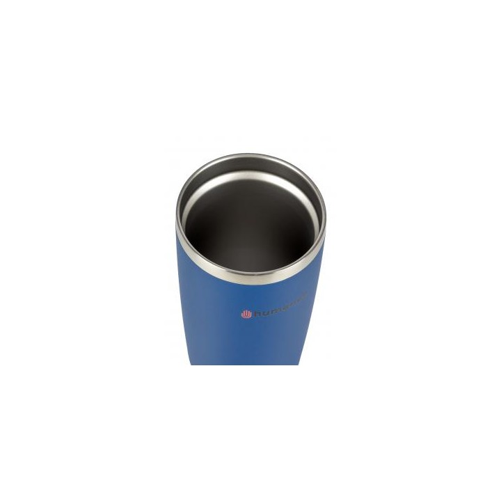 Kubek termiczny Humanas Fluo 600 ml - niebieski
