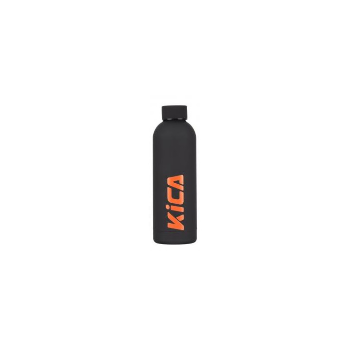 Butelka stalowa KiCA Active 500 ml - czarna