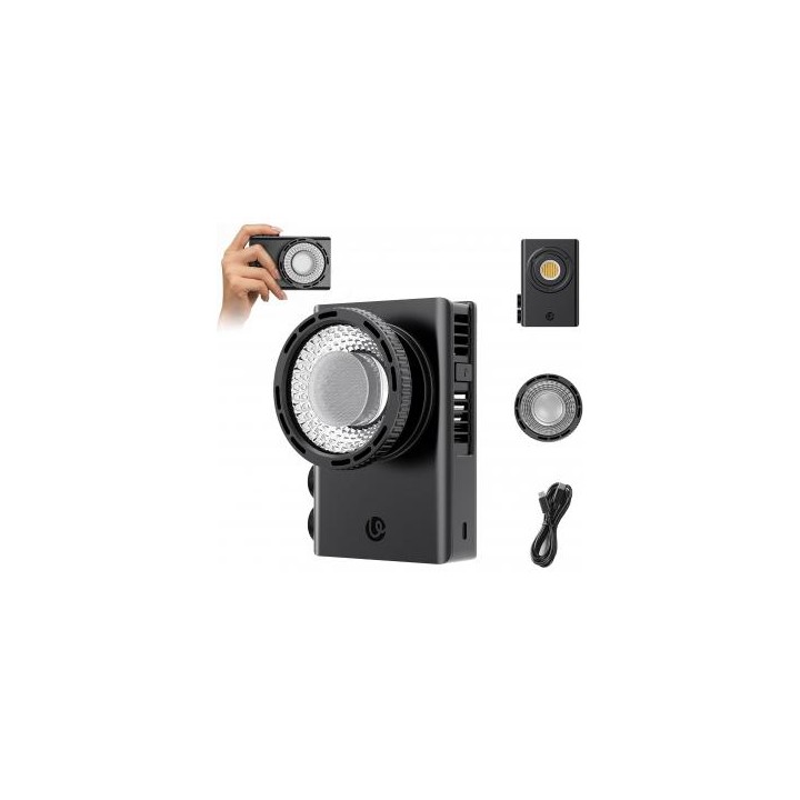 Lampa LED Ulanzi C01 - WB (2700 K - 6500 K) z soczewką