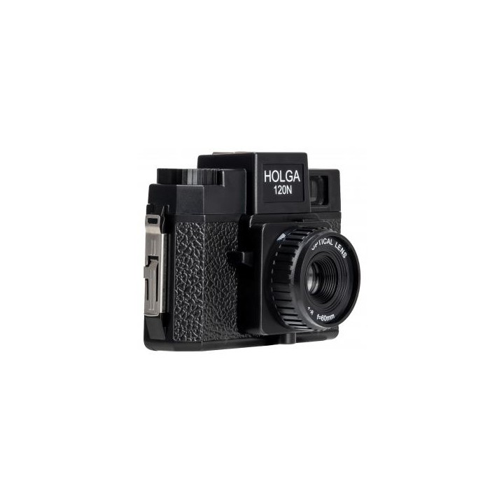Aparat analogowy Holga 120N - czarny