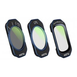 Zestaw filtrów CPL / VND / Black Mist 1 / 4 Telesin S5-FLT-44-TDJ do kamer DJI Osmo Pocket 4 / 3