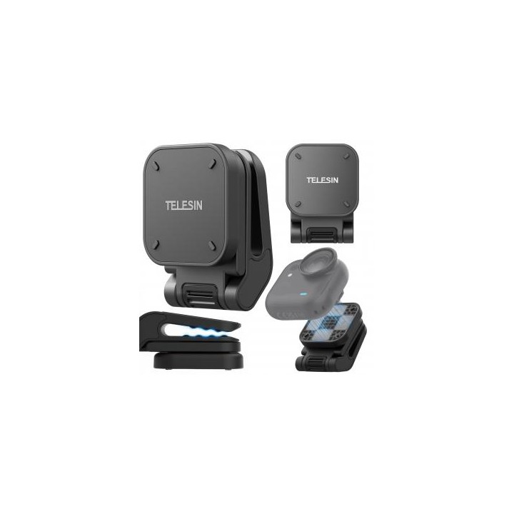 Magnetyczny klips do czapki Telesin S3-HMH-05-TIS do kamer Insta360 Go Ultra