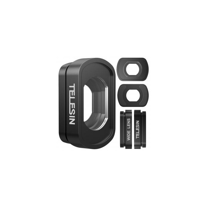 Obiektyw szerokokątny Telesin S5-FLT-48-TDJ do kamer DJI Osmo Pocket 4 / 3