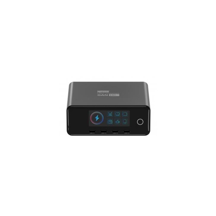 Ładowarka sieciowa Newell GaN 240 W TFT - EU