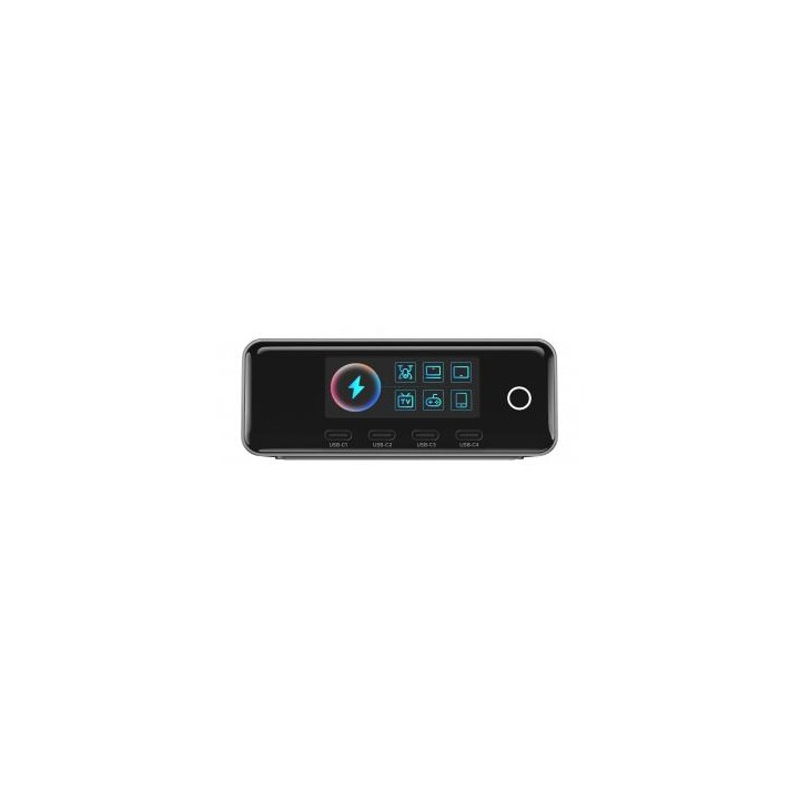 Ładowarka sieciowa Newell GaN 240 W TFT - EU