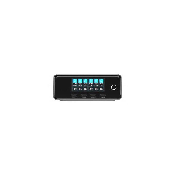 Ładowarka sieciowa Newell GaN 240 W TFT - EU