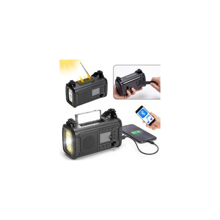 Radio przenośne Redleaf Nomad RF01 20000 mAh - czarne