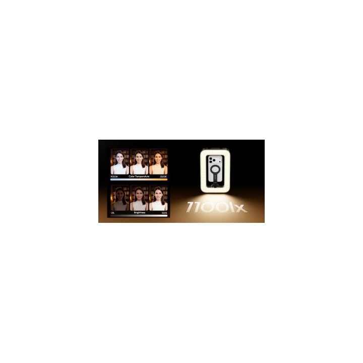 Lampa LED Ulanzi PL15RGB - RGB, WB (2500 K - 9000 K)