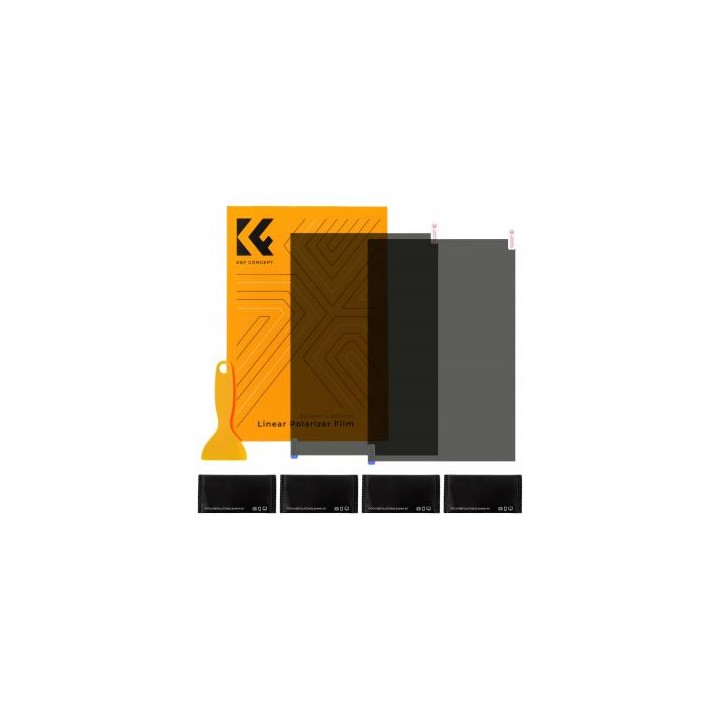 Folia polaryzacyjna LED K&F Concept 30x20 cm - 2 szt.