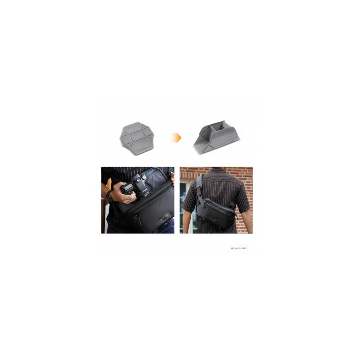 Torba fotograficzna K&F Concept Urban Wander 13 Sling Bag 10 l - czarna