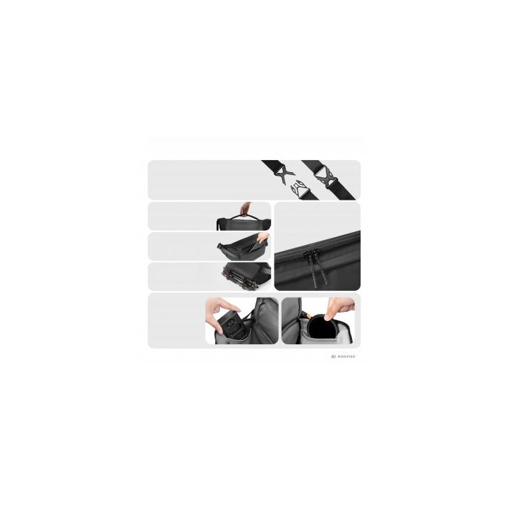 Torba fotograficzna K&F Concept Urban Wander 13 Sling Bag 10 l - czarna