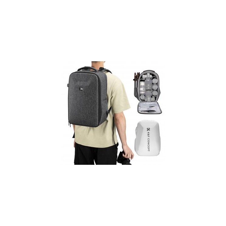 Plecak fotograficzny K&F Concept Nature Wander 10 22 l - szary