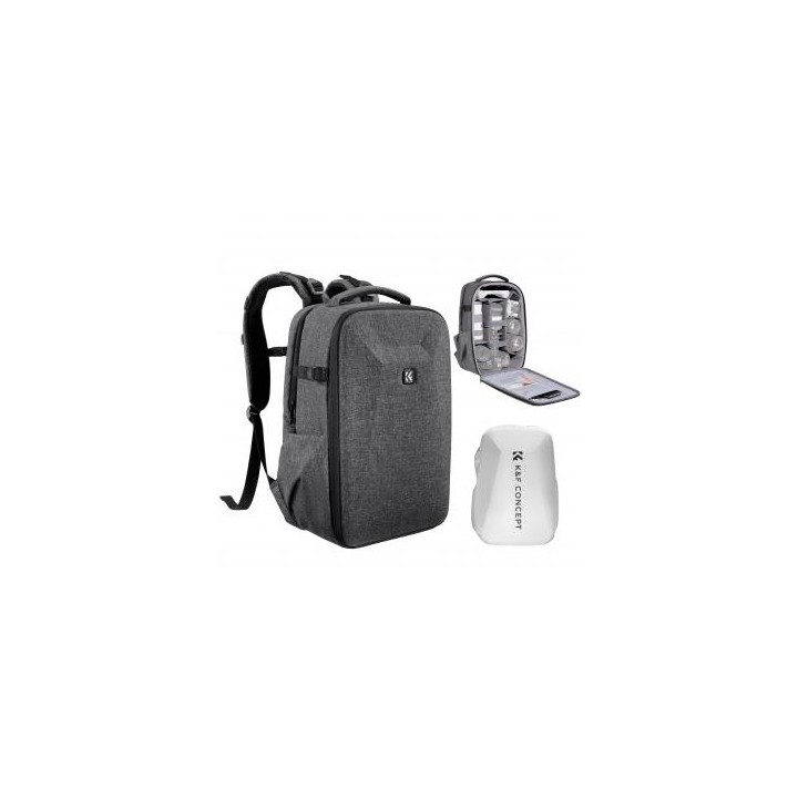 Plecak fotograficzny K&F Concept Nature Wander 10 22 l - szary